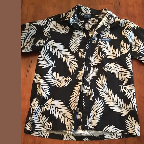 AISOKULA Fiji Hawaiian Print Shirt Button Down - Picture 5 of 6
